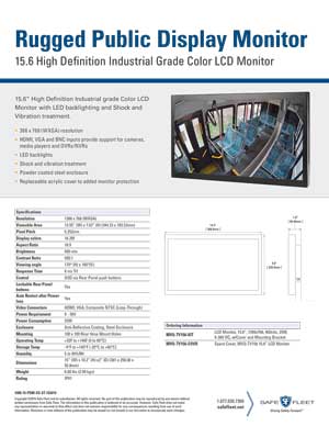 Thumbnail for 15.6″ Display Monitor