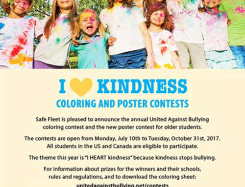 Safe Fleet Launches “I Heart Kindness” Coloring and Poster Contests