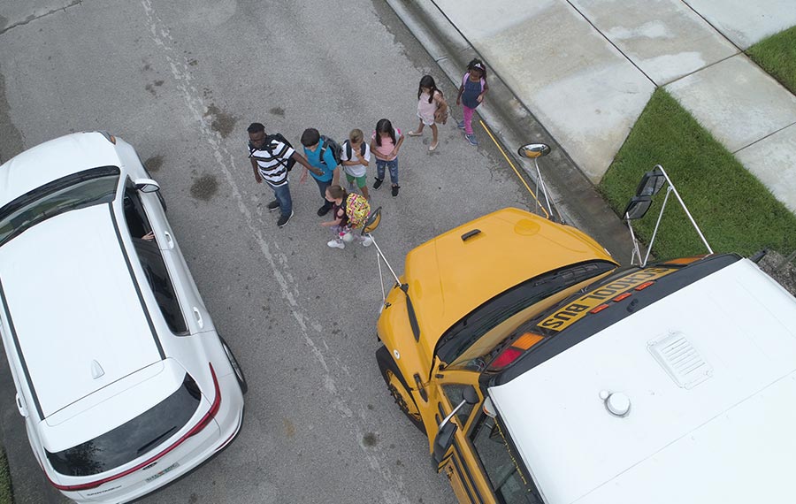 Safe Fleet Predictive Stop Arm for School Buses