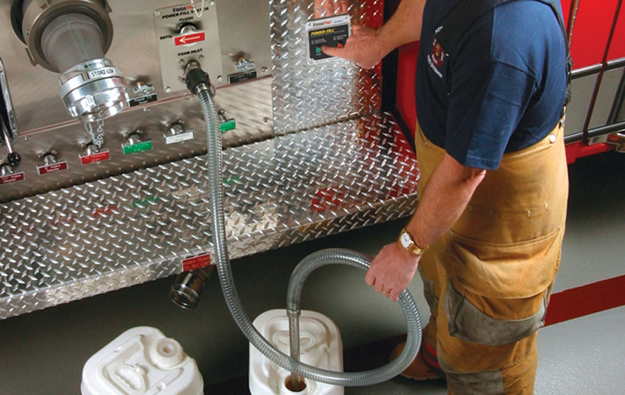 Refill System for Firefighters