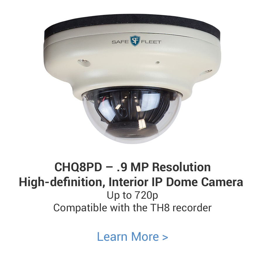 CHQ8PD Interior IP Dome Bus Camera