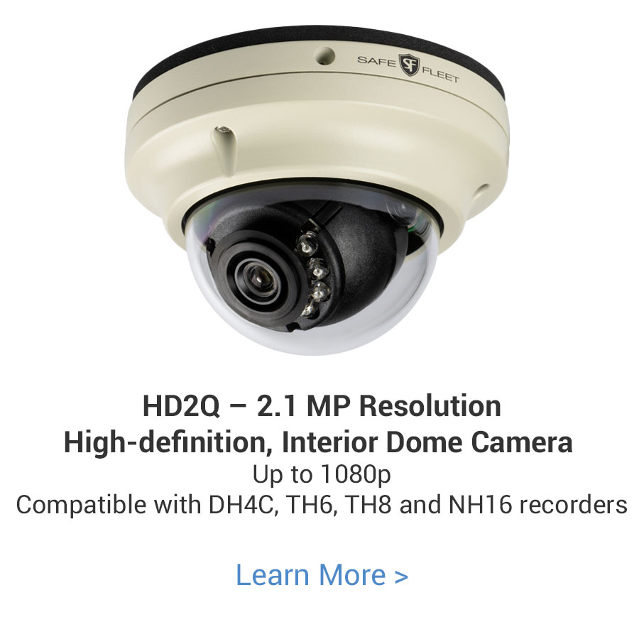 HD2Q High-definition Interior Dome Camera for Buses