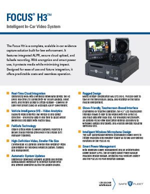 Thumbnail for Focus H3 In-Car Video System Spec