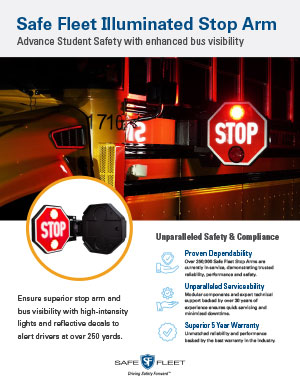Thumbnail for Safe Fleet Illuminated Stop Arm