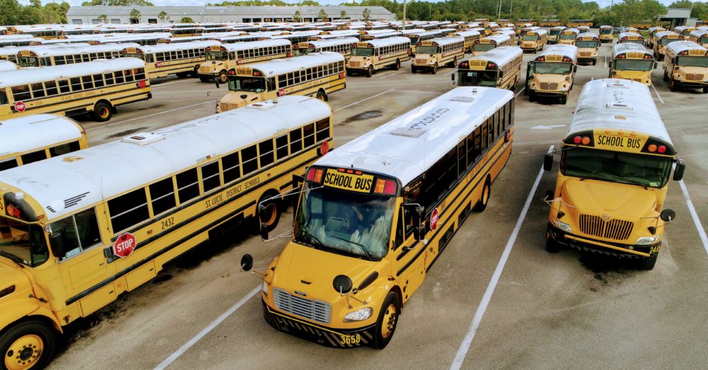 School Bus Yard