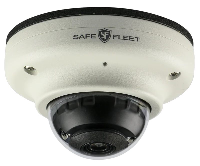 Dome Security Camera from Safe Fleet Mounted on Ceiling or Surface Area (white Housing with Black Lens).