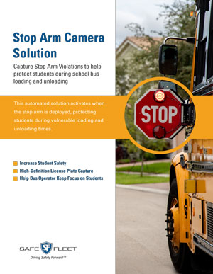 Thumbnail for School Bus Stop Arm Camera Brochure