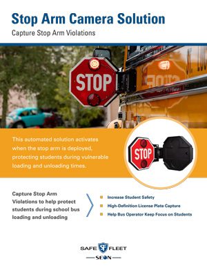 Thumbnail for School Bus Stop Arm Camera Brochure