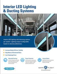 Transit Bus Interior Lighting & Ducting | Safe Fleet Safety
