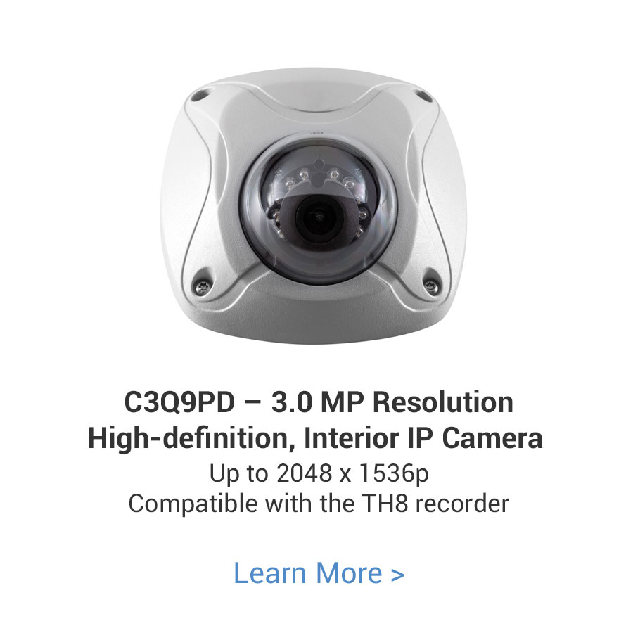 C3Q9PD High-definition Interior IP Bus Camera