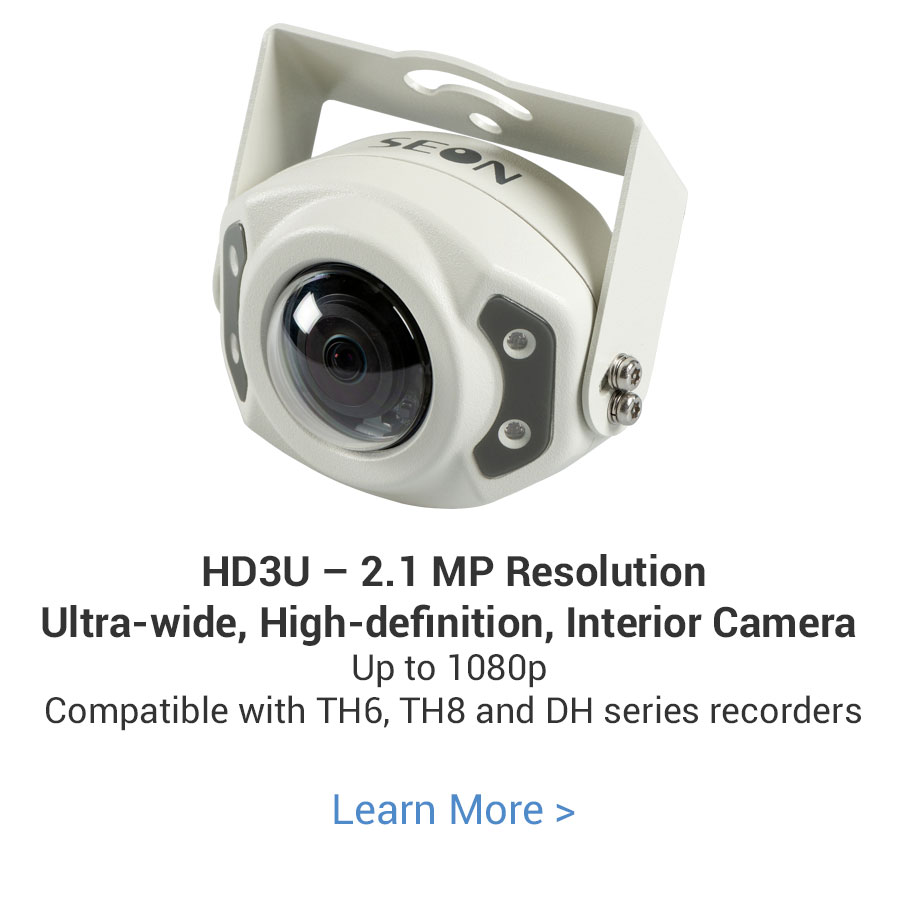 HD3U Ultra-wide High-definition Interior Camera for Buses