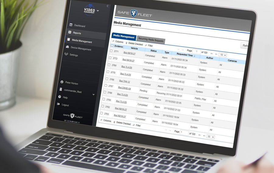 Evidence Management Software for Buses